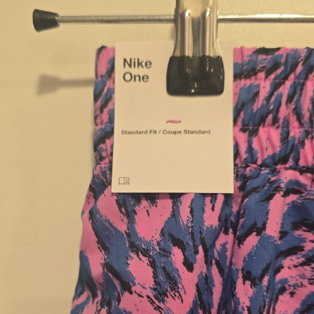 Nike Kids's Athletic Shorts in Pink and Blue Size Large Nwt - Picture 4 of 6